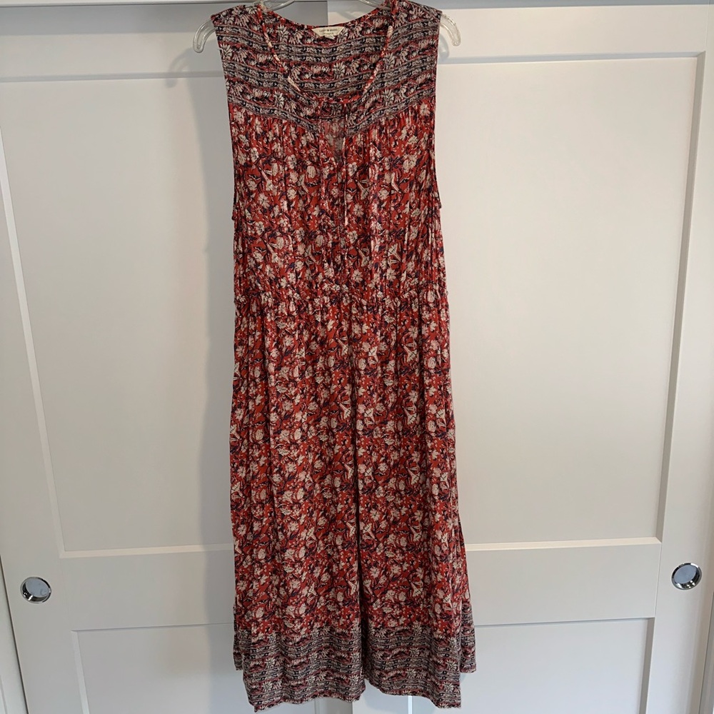 Lucky Brand Women's Boho Maxi Dress XL